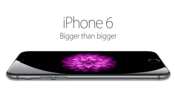 iPhone 6 Bigger than bigger