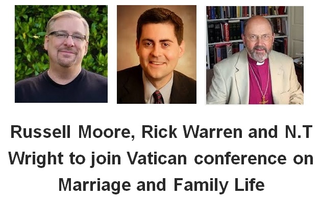 Russell Moore, Rick Warren to join Vatican conference on marriage and family life