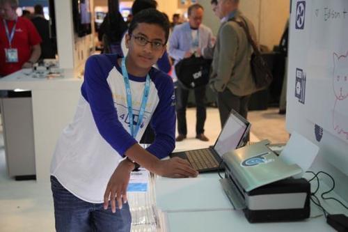 13 Year Old Indian Enterpreneur Gets Funding From Intel