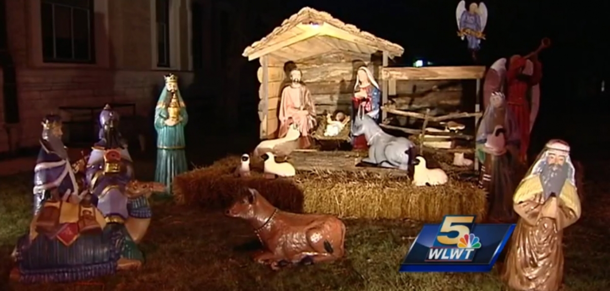 Nativity Scene will Remain in Front of Indiana Courthouse, Judge