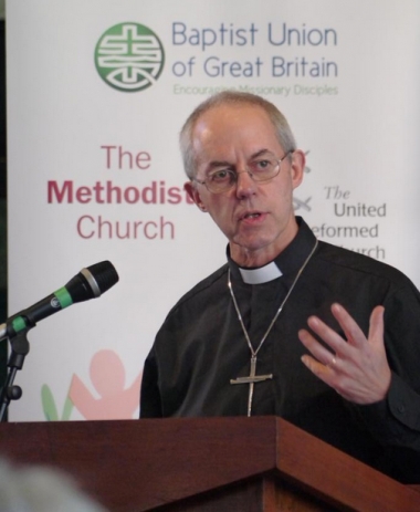 Justin Welby Slams ‘False Distinction’ Between Evangelism and Politics