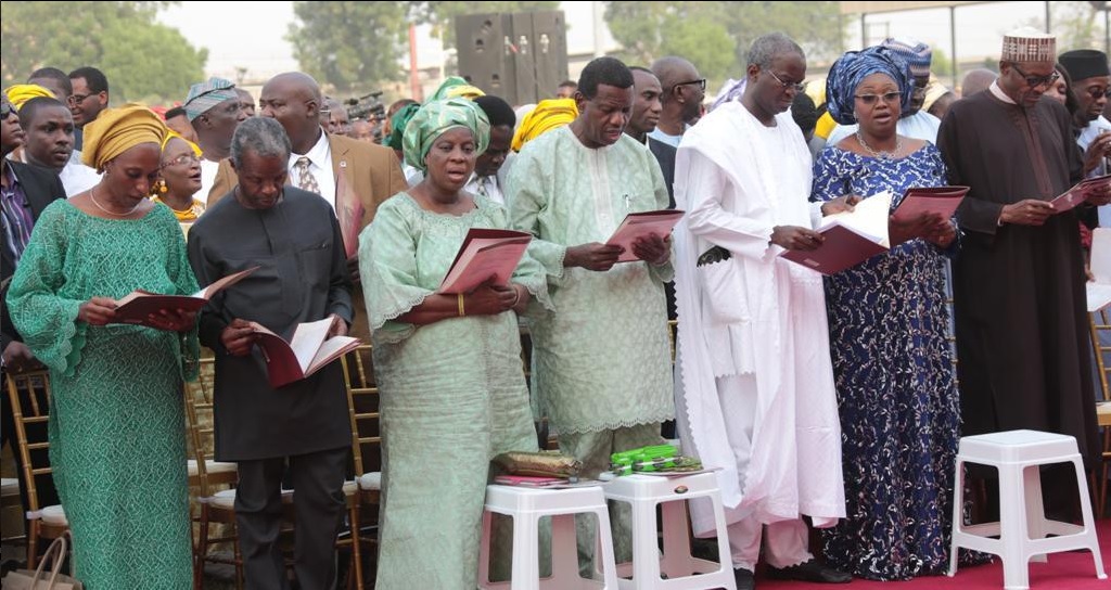 Pastor Adeboye and Others Give thanks