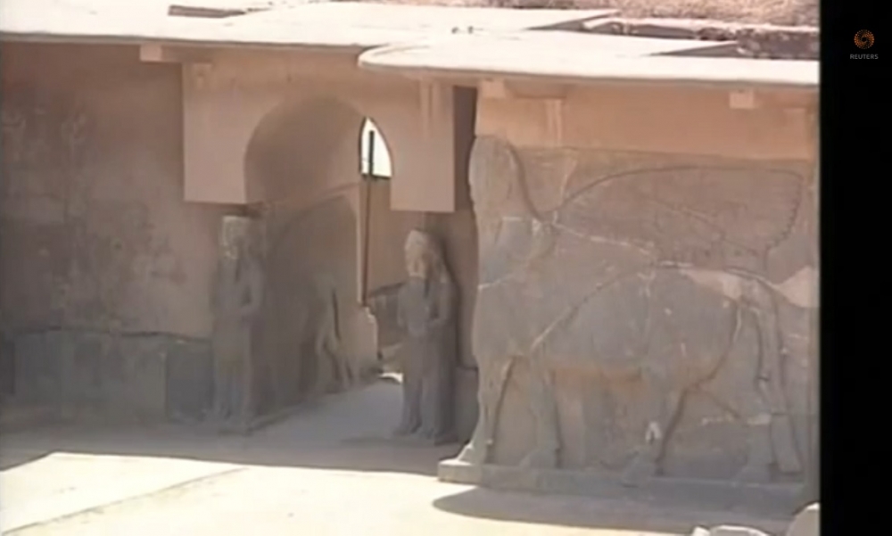 ISIS Bulldozing, Destroying Ancient Biblical City of Nimrud in Iraq (Video)