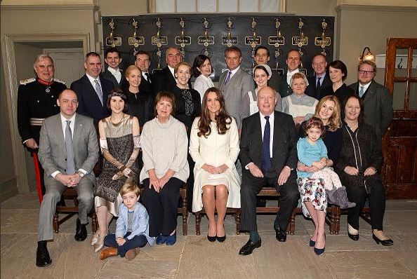 Kate Middleton Baby Due Date Nears, Goes for a Visit to ‘Downton Abbey’ Set