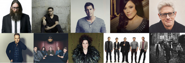 Crowder, Kari Jobe, MercyMe and More to Perform at K-Love Fan Awards on May 31