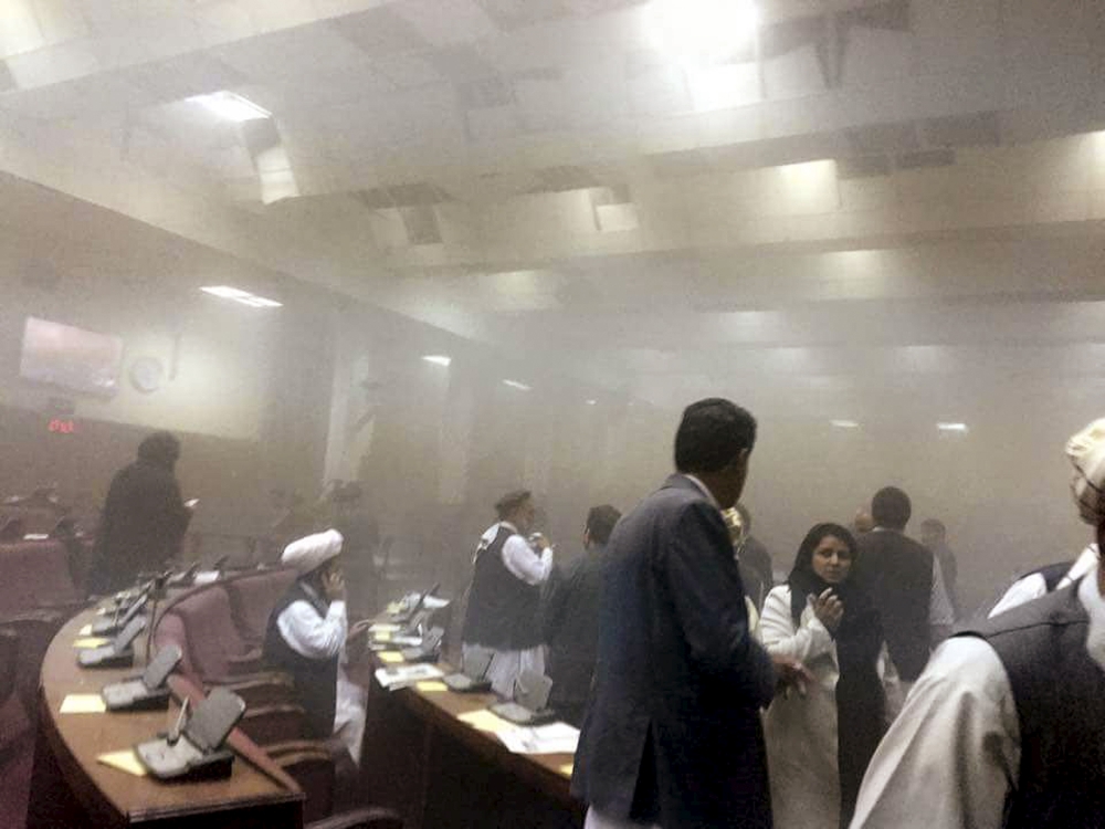 Taliban Bombers and Gunmen Attack Afghan Parliament, Wounding Dozens of Civilians, Including Women and Children