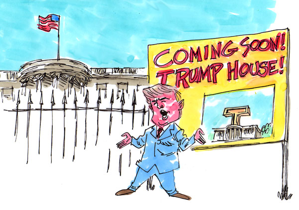 Donald Trump Seeks a Presidential Palace