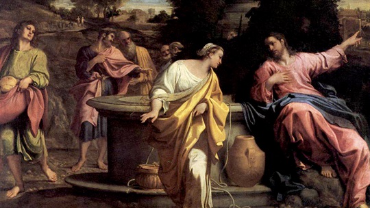 The Samaritan Woman at the Well by Annibale Carracci