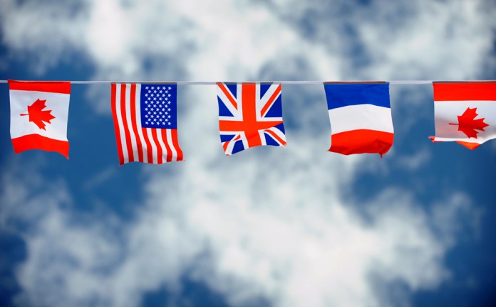 U.S, Other Nations Show Support for France