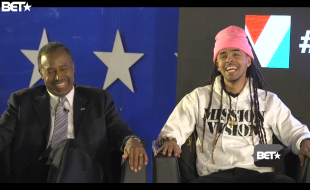 Christian Rapper Dee-1 Interviews Ben Carson on BET