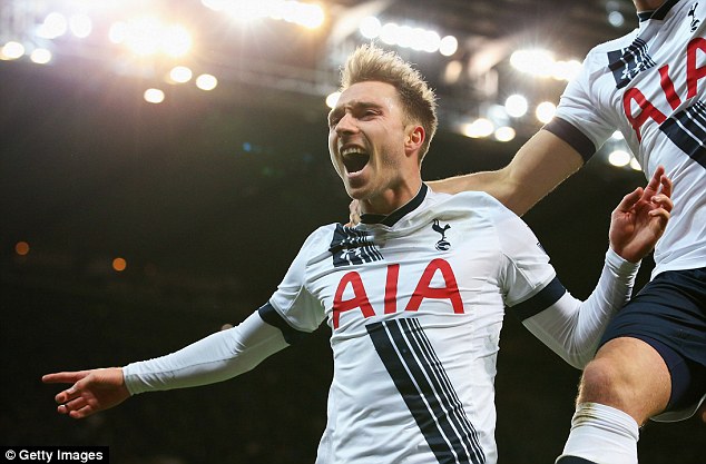 Tottenham star Christian Eriksen close to agreeing new four-and-a-half-year deal