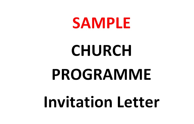 Church Letter Template