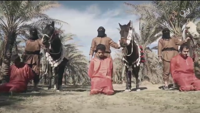 ISIS’ New Horrifying Video Shows Gruesome Beheadings of 3 ‘Spies’ by Horseback Executioners