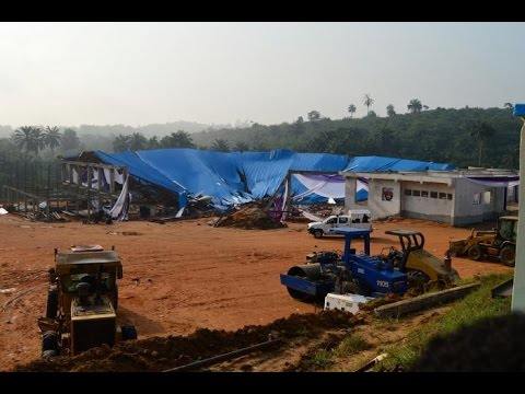 Nigeria Church collapses onto worshippers, killing 160