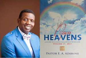 Open Heavens 25 February 2017: Saturday daily devotional by Pastor E. A. Adeboye – Ungrateful?