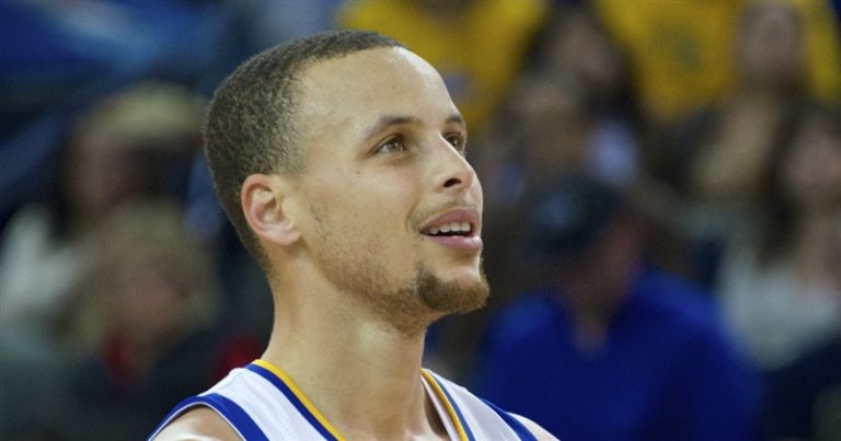 Christian NBA Player Steph Curry Prays with Grieving Boy Who Lost His Father