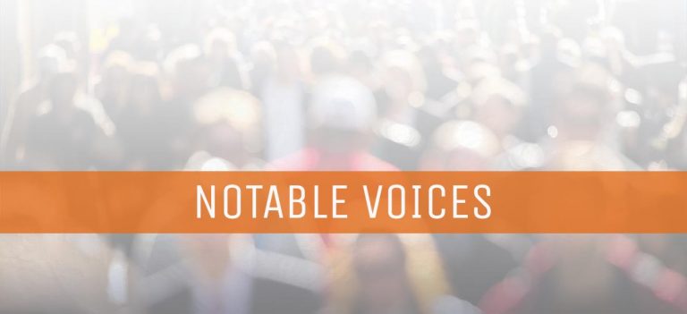 Notable Voices and the Week in Review: October 14, 2017