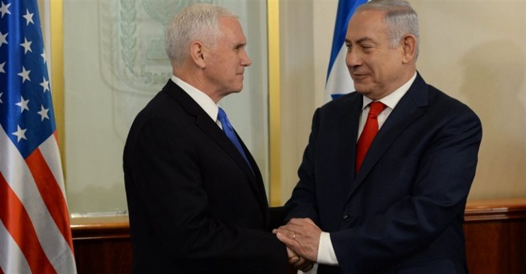 VP Pence Says U.S. Embassy Will be Moved to Jerusalem ‘Before the End of the Year’