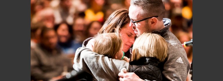 Wife shares inspiring eulogy at police officer’s memorial service