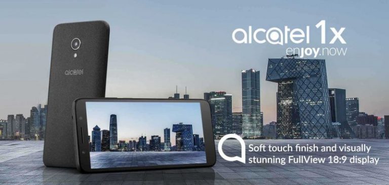 Alcatel 1X Is First Android Go Smartphone