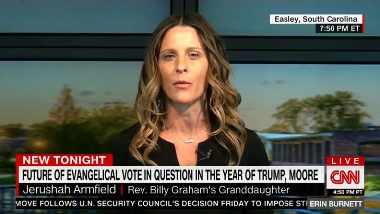 Billy Graham’s Granddaughter Accuses Evangelicals of Making God in Their Own ‘Ivory Image’