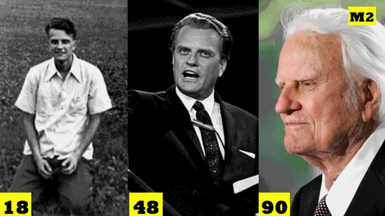 Billy Graham – From 1 to 99 Years Old – Billy Graham Evolution