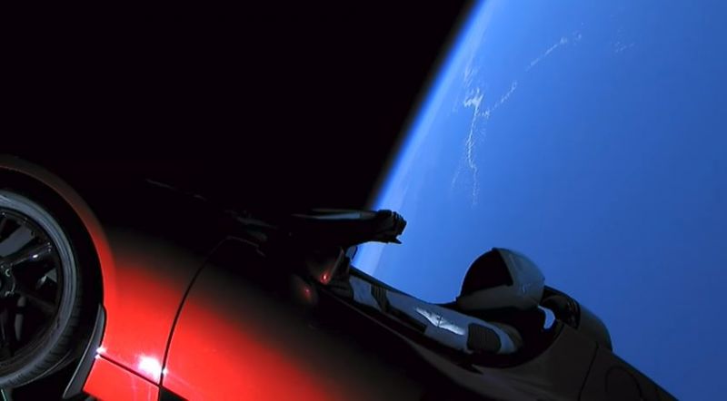 Website Follow Journey Of Elon Musk's Tesla Roadster in ...