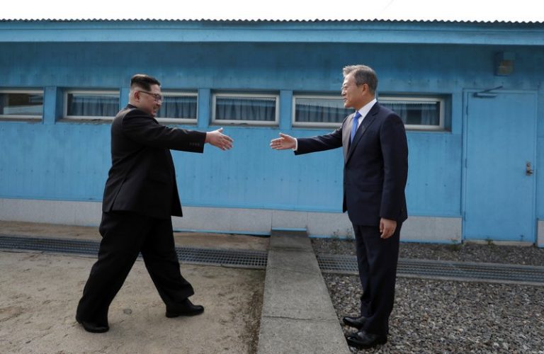 Kim Jong Un Takes Historic Step Across Korean Border