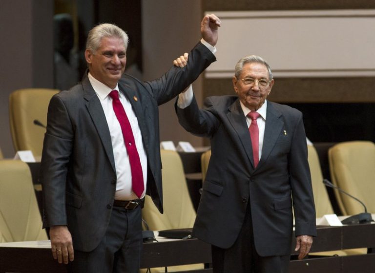 Raul Castro Steps Down as Cuban President, Handing Power to Communist Party Official Miguel Mario Diaz-Canel Bermudez