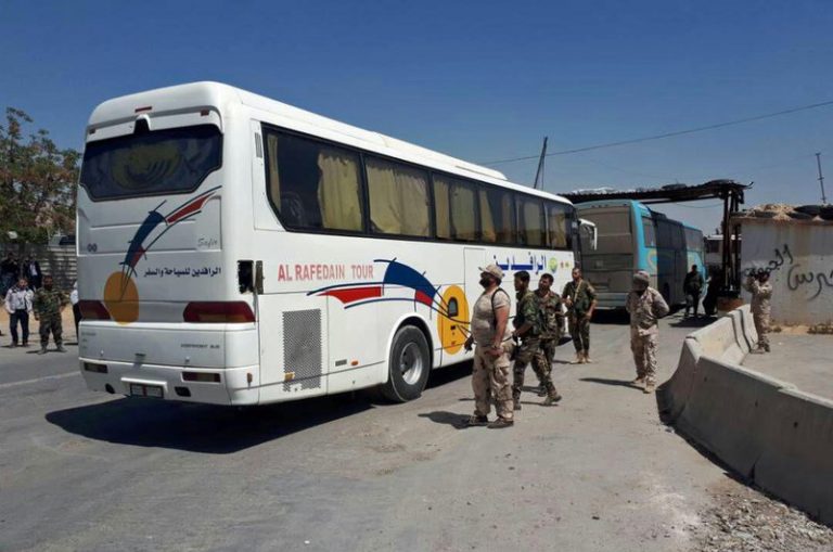 Syrian Rebels Begin Evacuating Last Stronghold Near Damascus