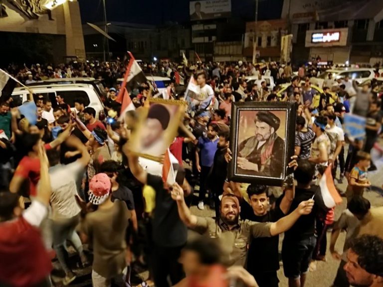 Shiite Cleric Sadr Takes Lead in Partial Iraqi Election Results