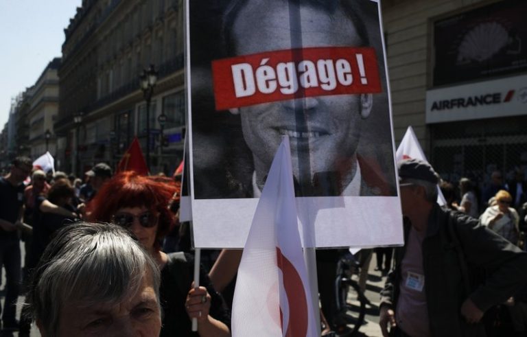 Thousands Party at Paris Protest to Show Anger at Macron