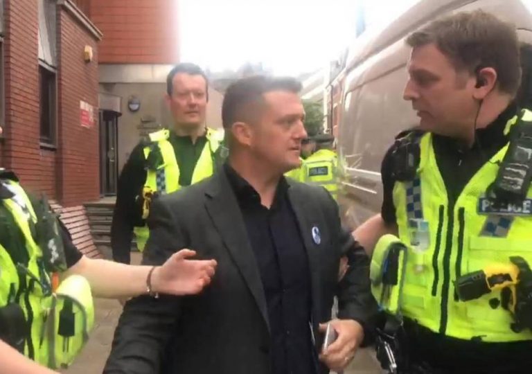 UK Activist Tommy Robinson Arrested Outside Court, Jailed for 13 Months as Judge Orders Media Blackout
