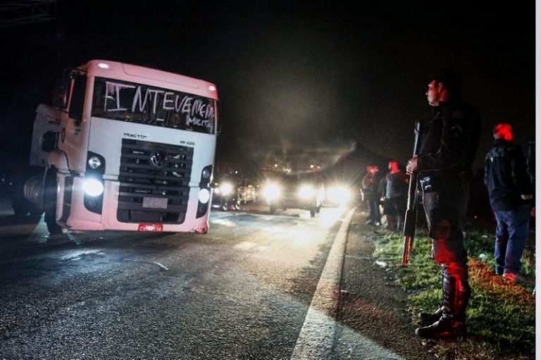 Week-Long Brazil Trucker Strike Leaves Food & Fuel Scarce