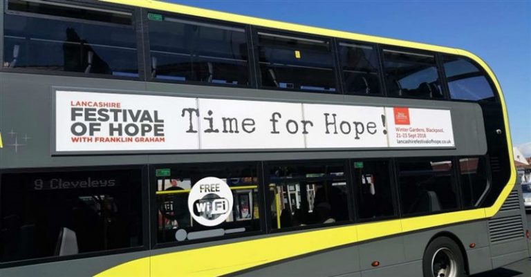 Ads for Franklin Graham Festival Banned Due to His Views on Homosexuality