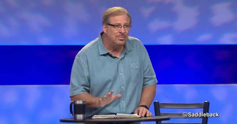 Pastor Rick Warren Shares How People Can ‘Start Over’ After Sexual Sin