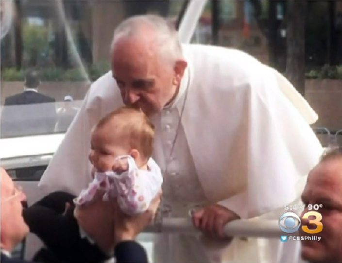 Baby Kissed by Pope Francis Recovers From Brain Tumor, Will Start School in Fall