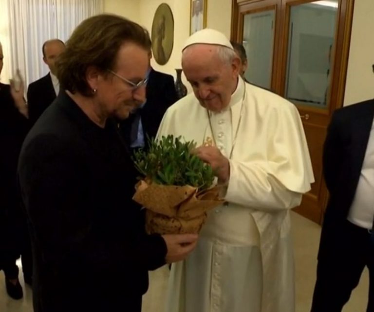 Bono Meets With Pope After Backing Abortion; Talks Child Sex Abuse, ‘Pain’ on Francis’ Face