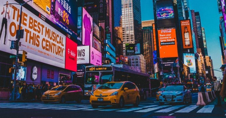“Keep NYC Trash Free,” Signs in New York City Say about Socially Conservative Trump Supporters