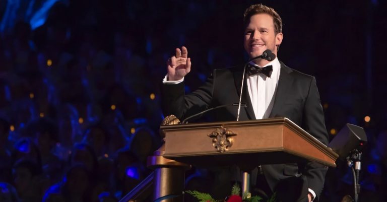 Chris Pratt Gives Impassioned Recitation of the Gospel of Luke at Disneyland’s Candlelight Ceremony