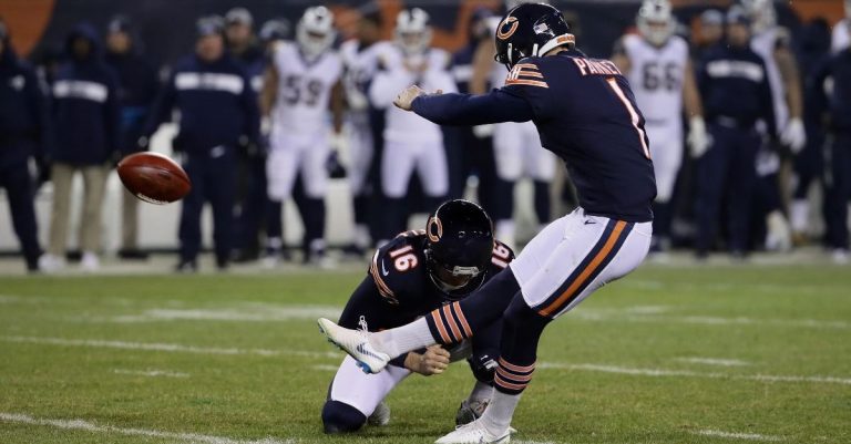 Chicago Bears Kicker Cody Parkey Misses Game Winning Kick but Still Praises God