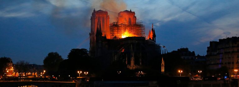 The fire at the Notre Dame Cathedral cannot destroy the church