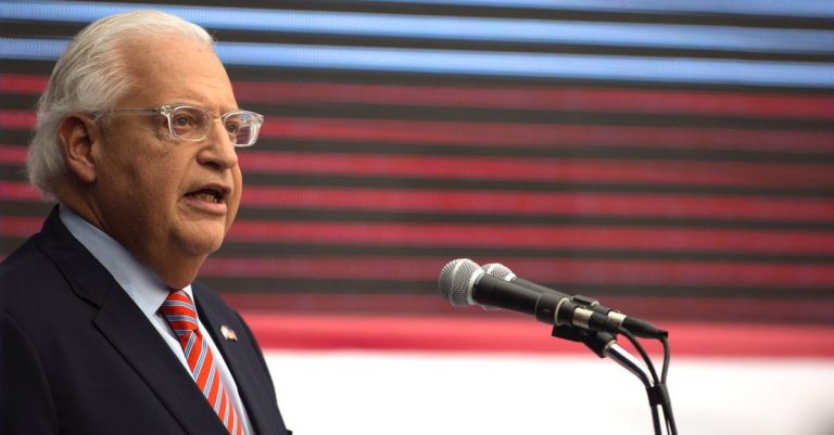 Israel Is ‘on the Side of God,’ U.S. Ambassador to Israel Proclaims