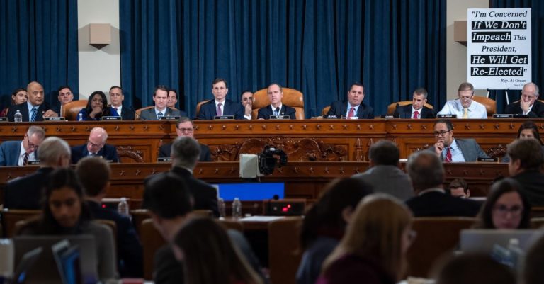 5 Takeaways from Day One of the Impeachment Hearings against President Trump