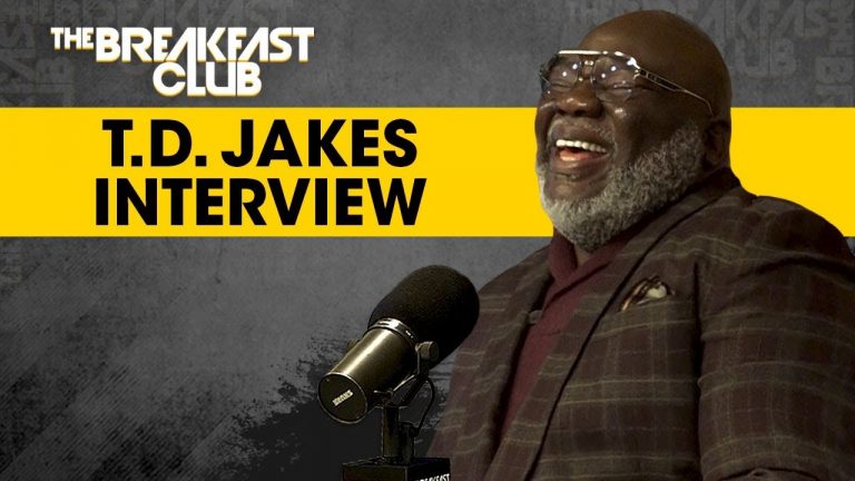 WATCH: T.D. Jakes Explains How To Deal With Grief, Coping With Kobe Bryant’s Death, and More on ‘The Breakfast Club’