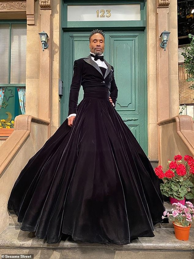 Here We Go: Homosexual Actor Billy Porter Appears on Sesame Street Wearing a Dress