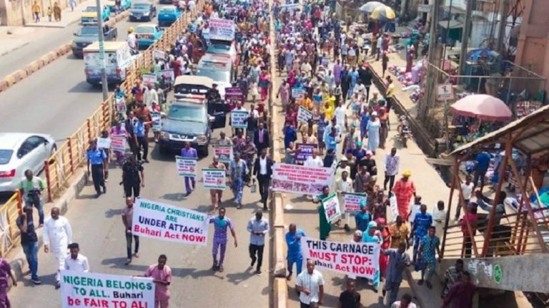 Millions of Nigerian Christians Hold Marches to Protest Persecution