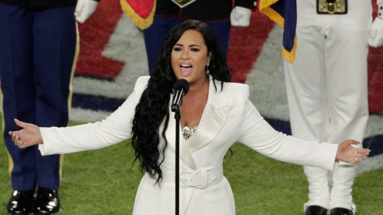 WATCH: ‘Super Bowl MVP!’: Demi Lovato Delivers Flawless Rendition of The Star Spangled Banner