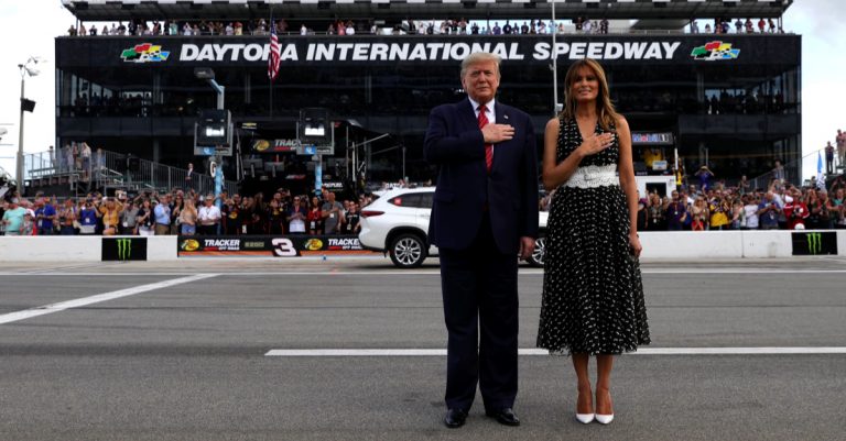 ‘God, Family, Country Matter Most’: President Trump Kicks Off NASCAR’s Daytona 500 Race