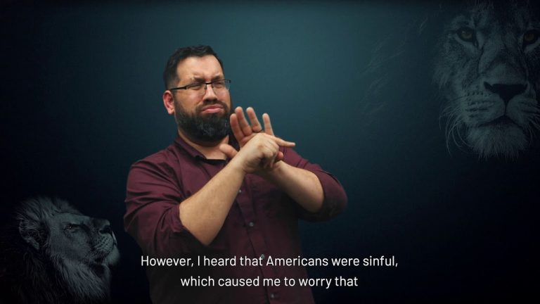Deaf Muslim Man Shares his Testimony of How he Came to Jesus Christ